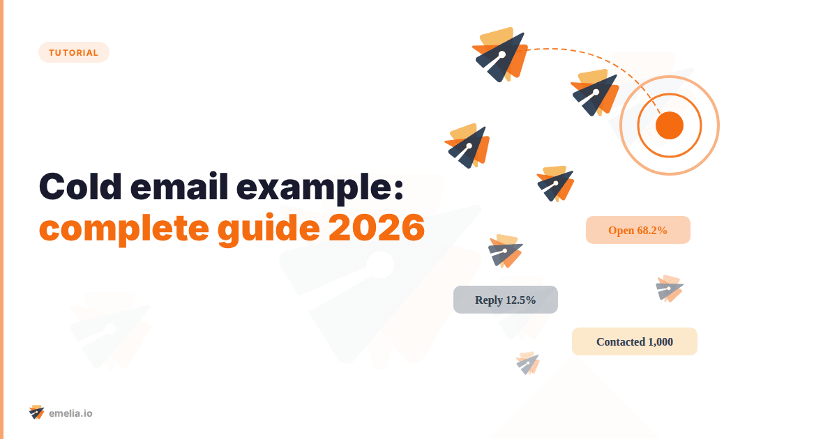 Cold email example: complete guide to writing emails
