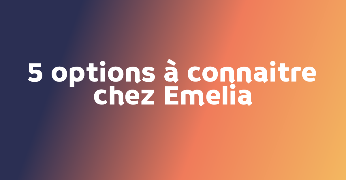 5 options à connaitre chez Emelia